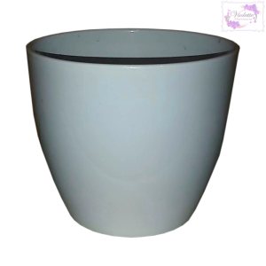 Maceta de porcelana – Blanco